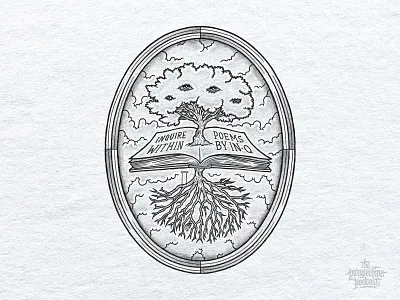 In-Q Inquire Within Illustration Lettering Podcast Art art design drawing hand lettering handdrawn illustration lettering podcast procreate typography