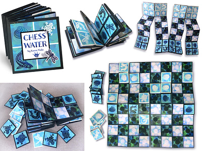 Chess Water book art animals art book art chess design environment freshwater game icons nature water