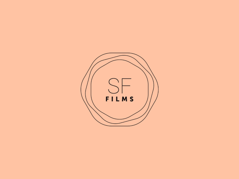 SF Films Logo Animation animate animated logo animatedgif animation brand clean design flat icon iconography logo minimal typography vector