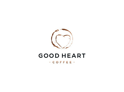 goodheart coffee art coffee design good heart icon illustration logo vector