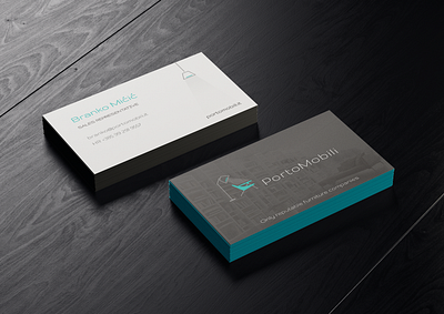 Business card branding design logo