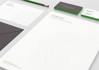 TENEST Stationery branding logo stationary