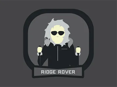 Ridge Rover adventure camp design illustrator