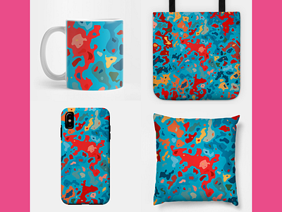 red horses oil river merch