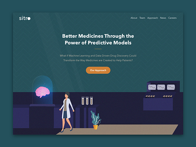 Medical Landing Screen doctor drugs health healthcare landing design landing page landing page concept landing page ui landing screen medical illustration medical lab medical website website concept website design