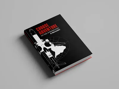 Choose Adventure Book Mockup book book cover brand branding design illustration logo vector