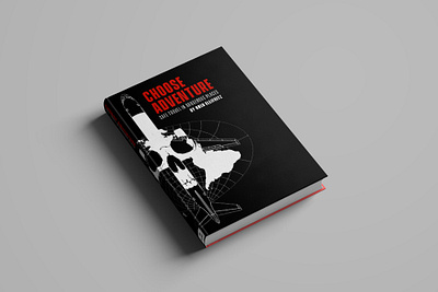 Choose Adventure Book Mockup book book cover brand branding design illustration logo vector