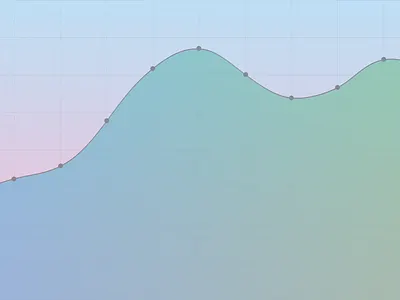 Chart chart data design gradient web