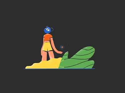 Uncertain drawing exploration illustration ilustración procreate