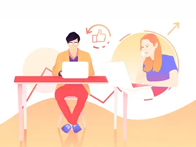 Customer Service brand design digital painting illustration illustrator painting photoshop print wacom wacom intuos