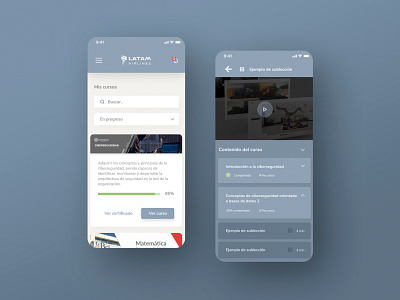 GEA Learning UX app ui ux web