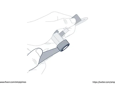 Today's Illustration - Client work adobe design download fiverr illustration illustrator lineart product design vector