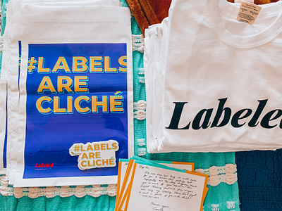 Labeled | Social Impact Design brand brand identity branding campaign cricut cricut maker design identity impact labeled labelsarecliché logo polymailer shirt social social impact sticker stickermule student work tshirt