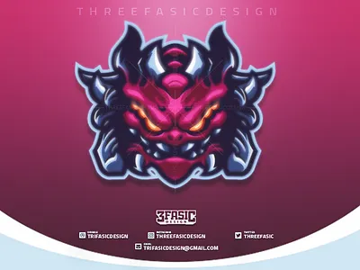 Monster Mask design drawing esport esportlogo esports game illustration ilustration ilustrator logo mascot design mascotlogo monster smite sportlogo twitch.tv vector youtube