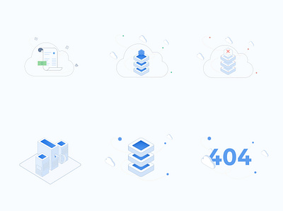 Empty page status display illustration