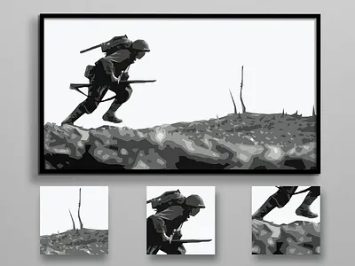 World War II US Marine - Apikatri apikatri death valley landscape marine military sisiimaji vector vehicle war world war