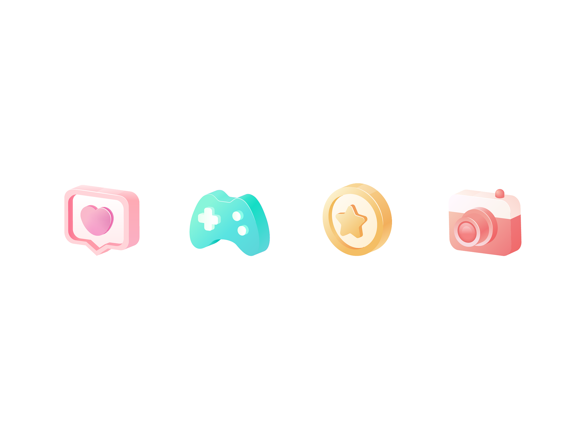 2.5D icon by Jin Qi on Dribbble