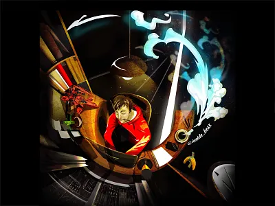 Portrait Illustration 2d artist cartoon character design graphic art graphic design illustration mokobox vector