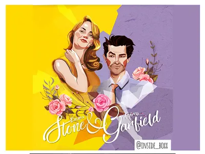 EMMA GARFIELD 2d 2dart art artist cartoon character graphic art graphic design illustration vector