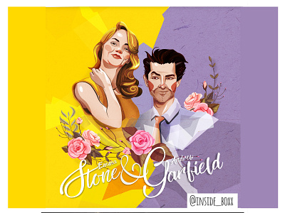 EMMA GARFIELD 2d 2dart art artist cartoon character graphic art graphic design illustration vector