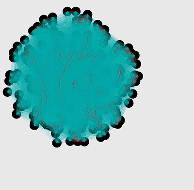 ellipses and lines experiment nodebox