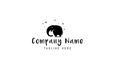 Happy Elephant logo animal brand branding design logo nature umuarus vector