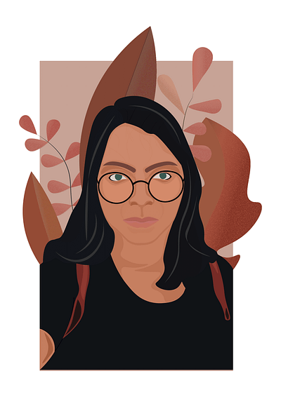 Display Picture design flat illustration minimal vector