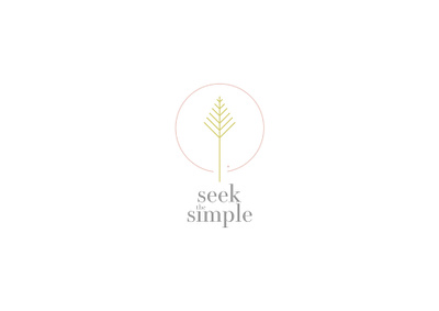 Logo design | Seek the simple branding lifestyle logo linda gobeta logo design logo designer logotype minimalist logo minimalist logo design minimalistic nature inspired seek the simple