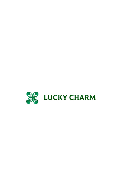 lucky charm 04 flat icon logo