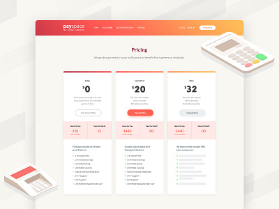 Pricing Page brand identity illustraion illustration isometric plans pricing pricing plan pricing plans product design responsive ui ux website design