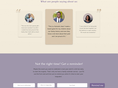 Testimonials Page interface testimonials ui uidesign ux