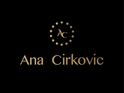 Ana Cirkovic logo adobe illustrator branding graphic design logo logodesign logotipo logotype minimalist minimalist logo monogram monogram logo visual design