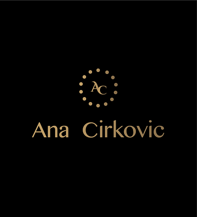 Ana Cirkovic logo adobe illustrator branding graphic design logo logodesign logotipo logotype minimalist minimalist logo monogram monogram logo visual design