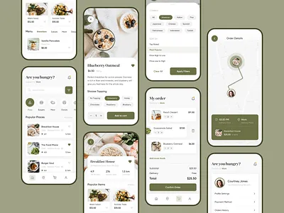 Food delivery app concept delivery design figma food mobile mobile app mobile app design mobile application mobile design ui ux