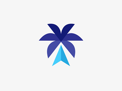 Awaysis Travel App, Visual Identity Design arrow beach bold font clean digital hospitality hotel icon minimal mobile modern oasis palm palmtree sunny technology travel travel app