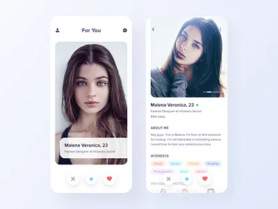 Dating App [Free] 2020 trend adult app adult chatting chat app chatting app clean app design dating app find partner app flirt chat hookup app lgbt app marriage app match app minimal app design single app social app social media app stylish app design tinder trending design