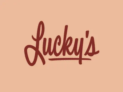 Lucky's handlettering handtype hashtaglettering lettering process thevectormachine vector vectormachine