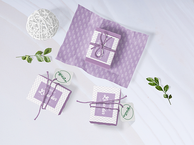 Organiko's Lavender Soap ai dribbbleweeklywarmup lavender package mockup packagedesign packaging soap