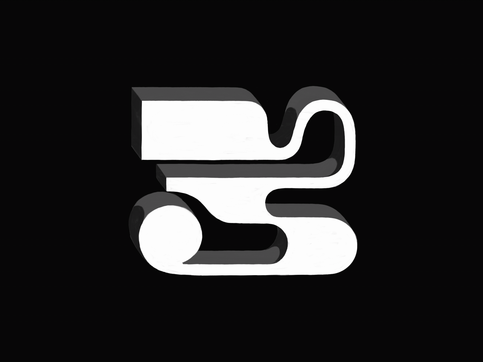 Number 3 36days 3 36daysoftype 36daysoftype07 animation customtype framebyframe lettering logo logotype motion type typemate typography