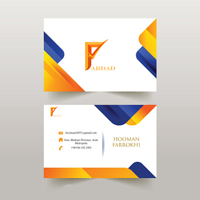 fardad company card visit business business card business card design business cards card design logo logodesign mokeup photoshop