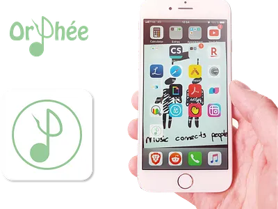 App Icon - Orphée app brand design daily 100 challenge dailyui day005 icon icon design illustration orphée ui