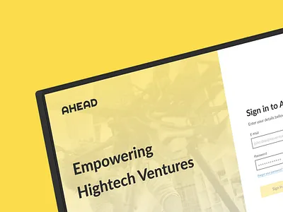 Fraunhofer AHEAD branding design flat icon logo minimal ui ux web website