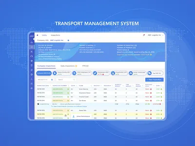 Transportation Management System crm design erp illustrator logistic scetch tms truck ui ux webapp