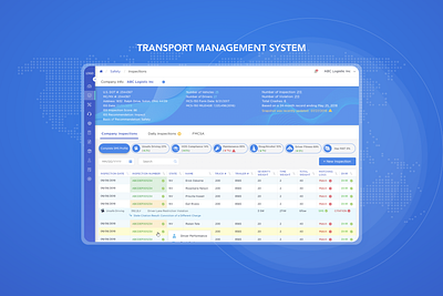 Transportation Management System crm design erp illustrator logistic scetch tms truck ui ux webapp