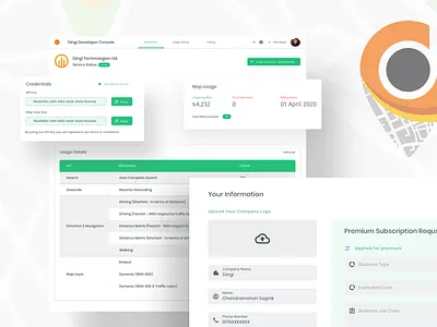 Dingi Developer Console bangladesh branding dashboad design developer dingi dingi technologies ltd dribbble dribbble best shot flat identity minimal ui ux web web ui website