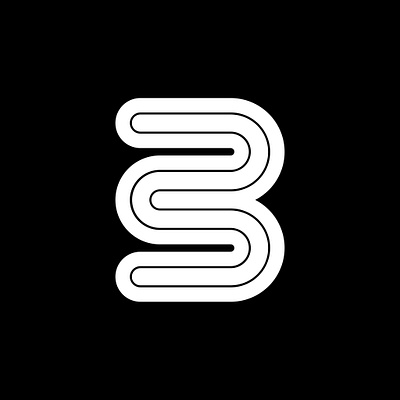 3 36 days of type 36daysoftype black white challenge fontface geometrical graphic lines minimal motion typeface typography