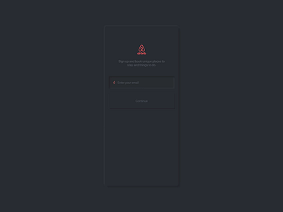 Neumorphism & Dark Mode: A Match Made in Heaven? airbnb animation app concept dark mode design mobile neumorphic neumorphism neuomorphic neuomorphism sign up signup signup flow signup form ui ui design ux ux design web