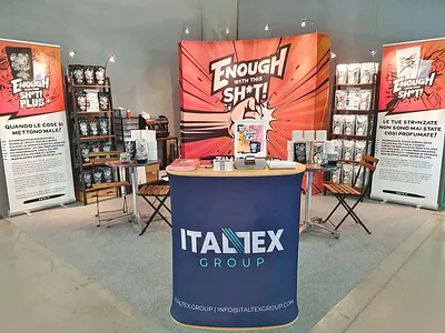 Enough with this shit! branding branding design custom design art kliment label lettering letters logo logo design package stand