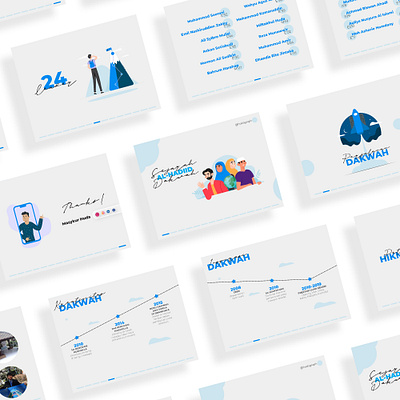 Freebies - Powerpoint Design #1 blue branding creative design design flat illustration minimal powerpoint design powerpoint template presentation slide typography vector