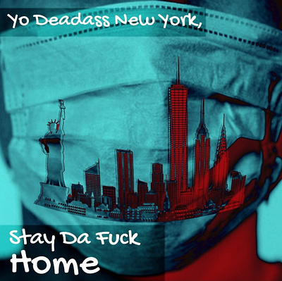 Yo deadass illustration photoshop poster design